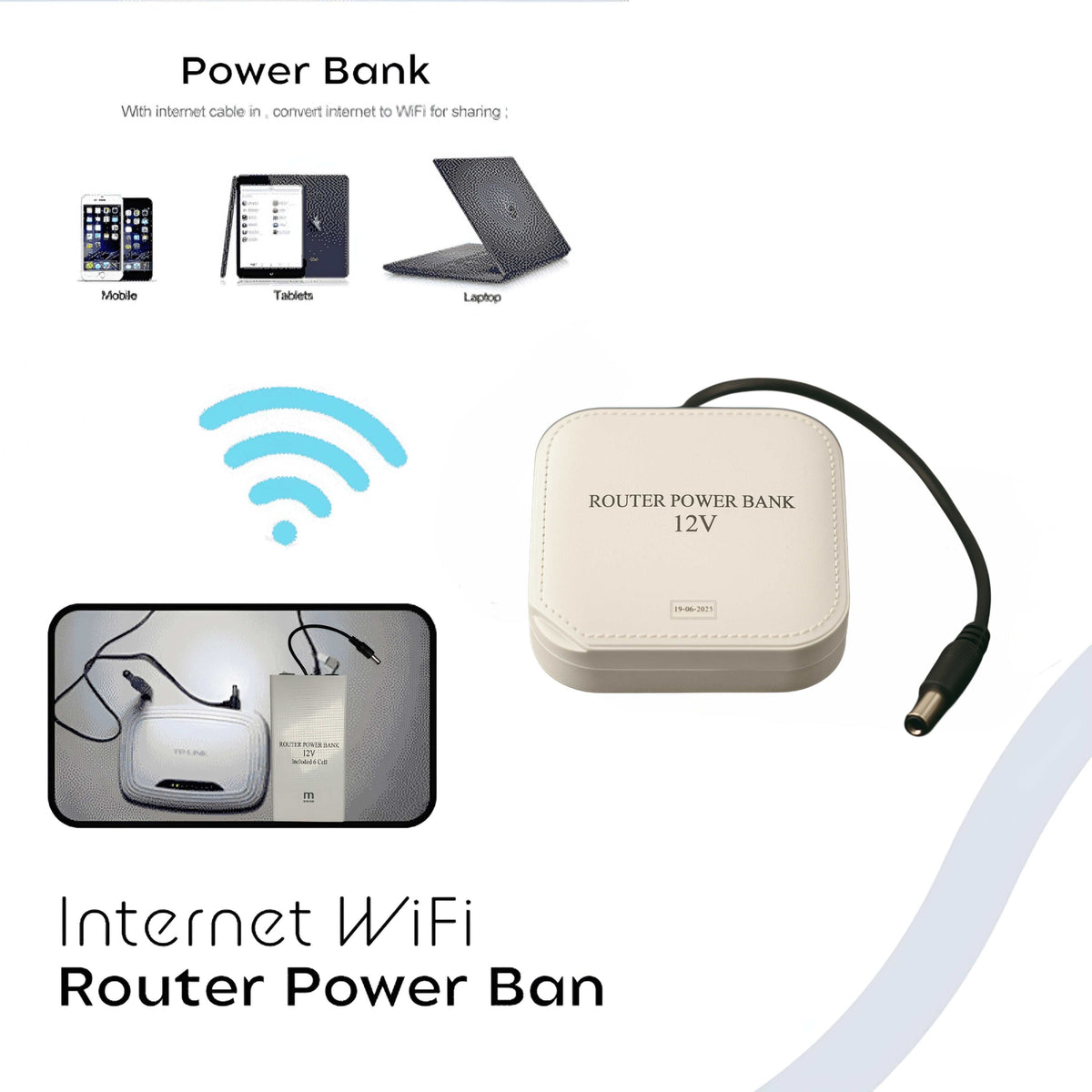 9V router power bank
