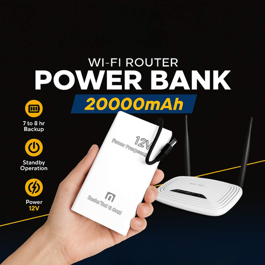 9V and 12V router power bank